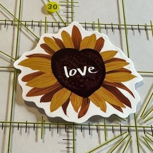 •Brand New• Sunflower Aesthetic Waterproof Sticker